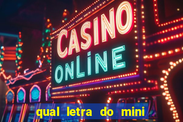 qual letra do mini dolar hoje